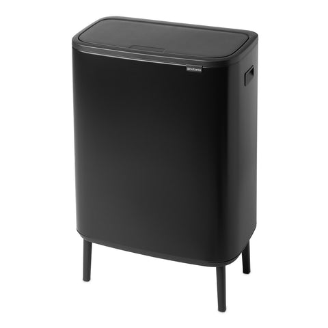 Bo Touch Bin Hi 2 X 30L - Matt Black