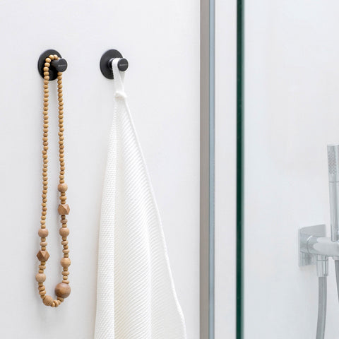 Towel Hook, Set Of 2 Pieces - Dark Grey