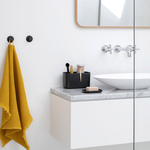 Towel Hook, Set Of 2 Pieces - Dark Grey