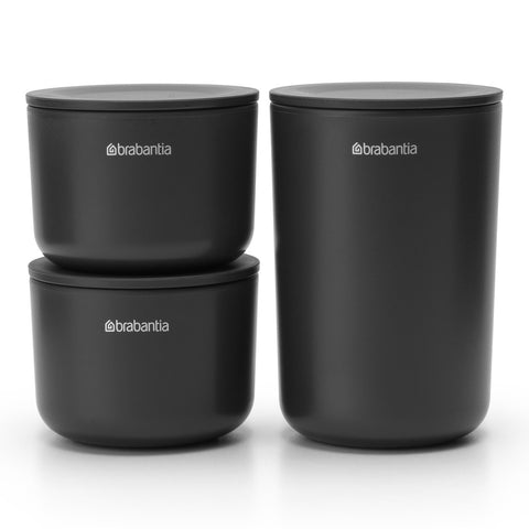 Storage Pots, Set Of 3