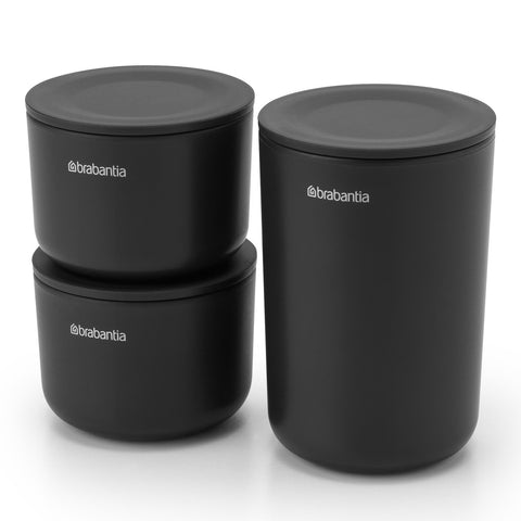Storage Pots, Set Of 3