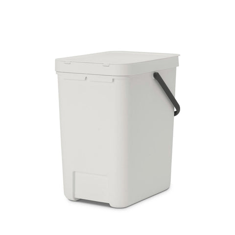 Waste Bin Sort & Go 25L - Light Grey