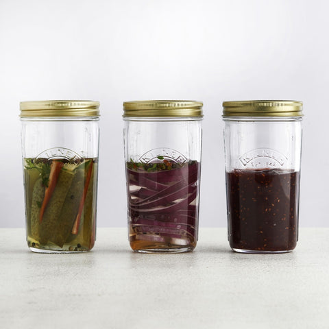 500ml Wide Mouth Preserve Set of 6