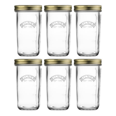 500ml Wide Mouth Preserve Set of 6