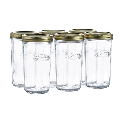 500ml Wide Mouth Preserve Set of 6