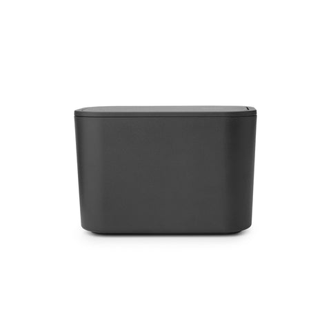 Mindset Bathroom Waste Caddy Dark Grey