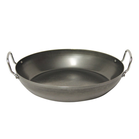 Industry Blue Steel Paella Pan - 3 Sizes