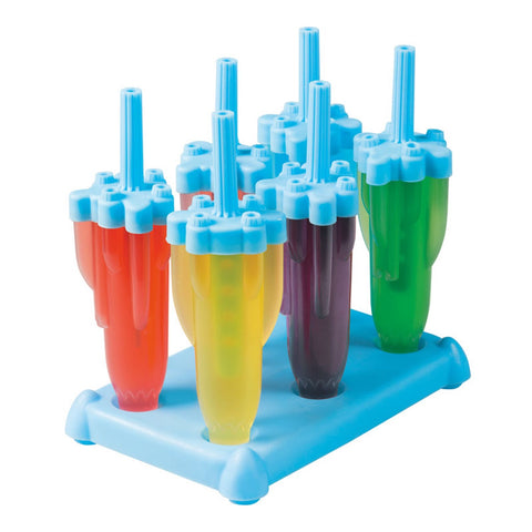 Rocket Ice Blocks 6 Piece - Set Blue