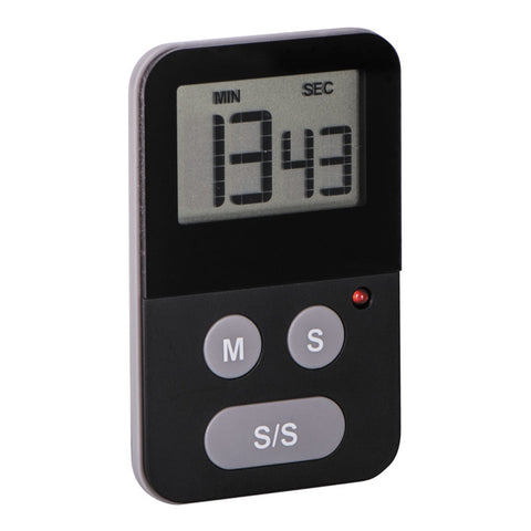 Digital Slim Timer W/Light-Black
