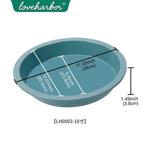 Loveharbor Green Earth Non-Stick Round Cake Pan