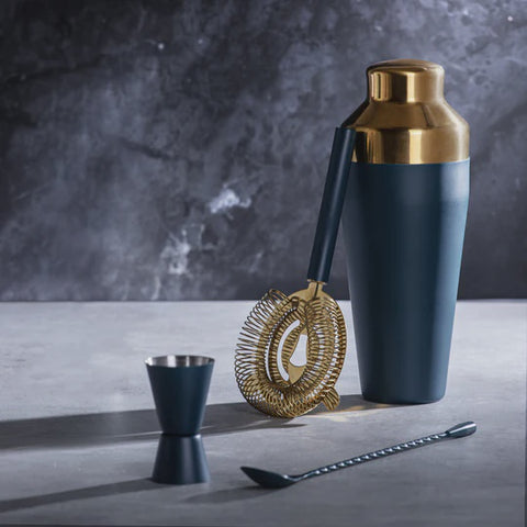Tiffany Starter Pack 4pc Cocktail Set - Matte Teal