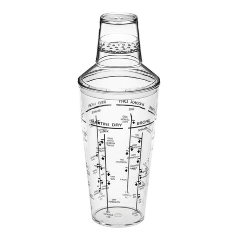 Acrylic Cocktail Shaker
