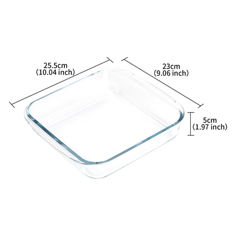 Loveharbor Square Glass Baking Dish