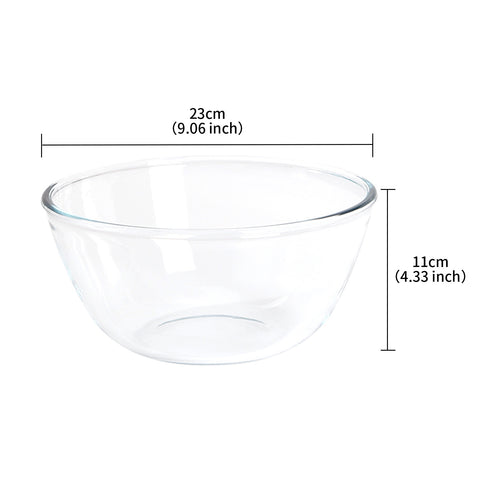 Loveharbor Glass Mixing Bowl
