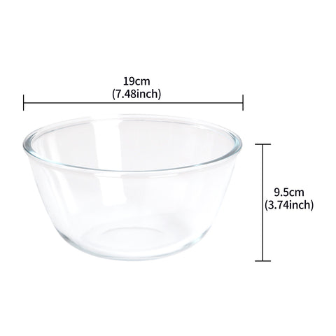 Loveharbor Glass Mixing Bowl