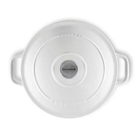 Round French Oven - Brilliant White(3 Sizes)
