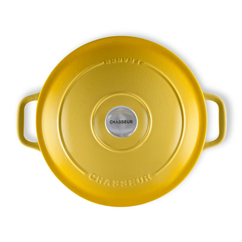 Round French Oven - Lemon Yellow