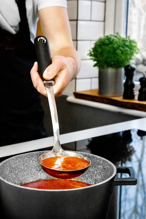 Soft Grip Soup Ladle SS