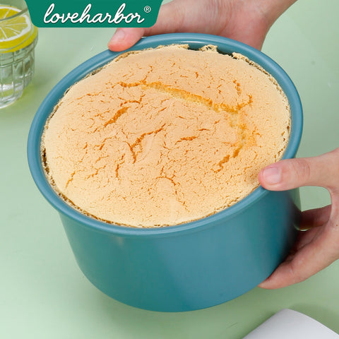 Loveharbor Green Earth Round Cake Pan With Removable Bottom