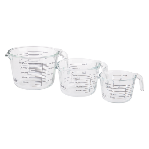Borosilicate Glass Measure Jug 2 Cup/500ml