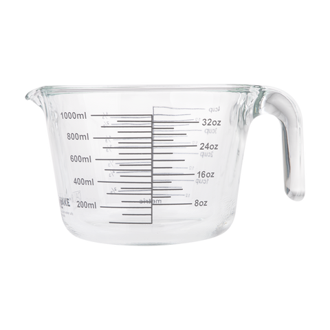 Borosilicate Glass Measure Jug 4 Cup/1l