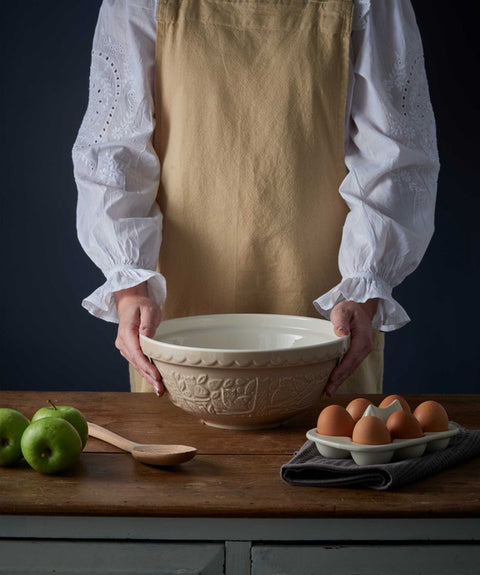 In The Forest Owl Stone Mixing Bowl