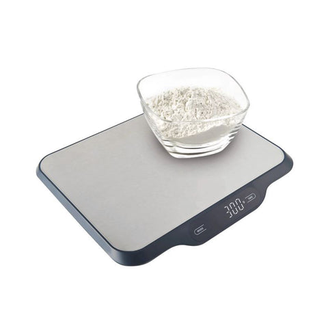 Heavy Duty 30kg Digital Baker Scale - Black with Stainless Steel Platform