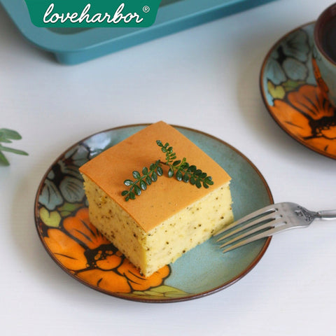Loveharbor Green Earth Non-Stick Square Cake Pan