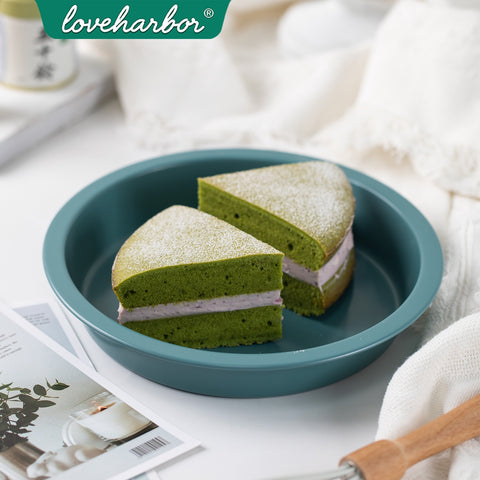 Loveharbor Green Earth Non-Stick Round Cake Pan