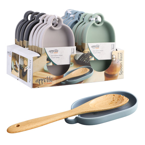 Silicone Spoon Rest - Assorted Colours