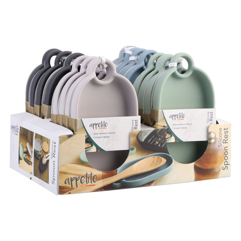 Silicone Spoon Rest - Assorted Colours