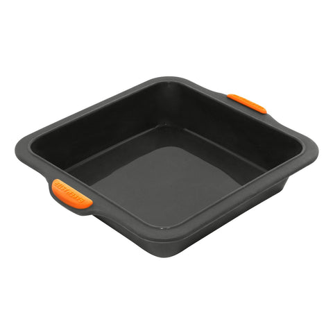 Silicone Square Cake Pan - Grey