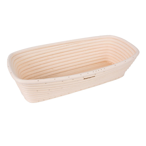 Rectangle Proving Basket 30x15x8cm - Rattan