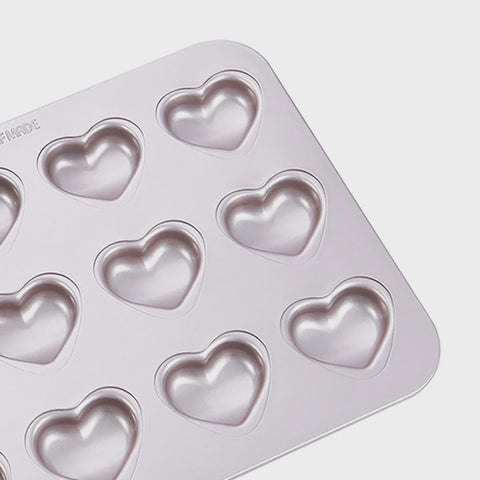 Heart Cake Mould - 12 Cup