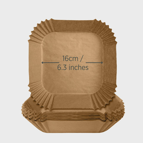 Air Fryer Papers 16cm Square