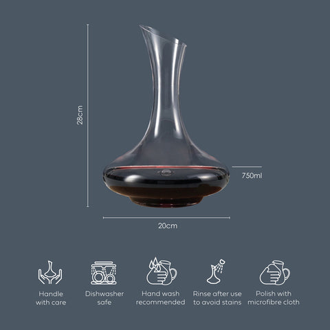 Kinross Decanter 1200ml - Glass
