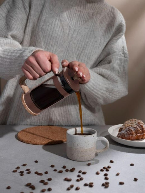 Coffee Plunger 350ml Latte