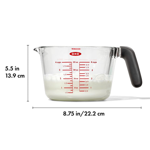 Good Grips Glass Measure Cup - 4 Cup/ 1L
