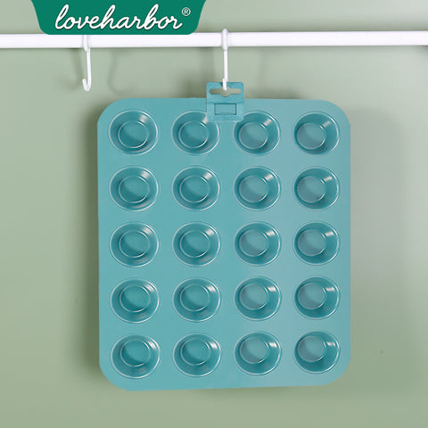 Loveharbor Green Earth Non-Stick Mini Muffin Pan
