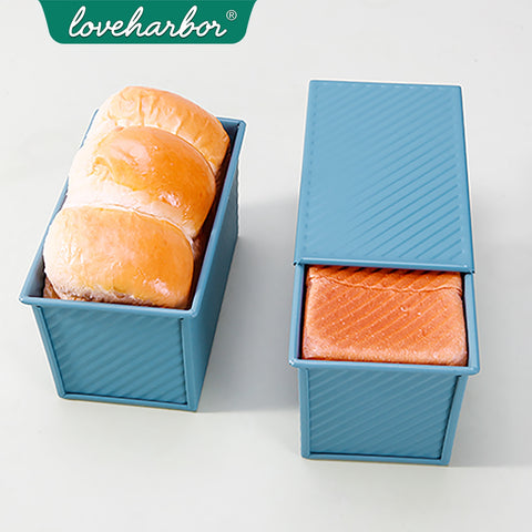 Loveharbor Green Earth Non-Stick Covered Loaf Pan