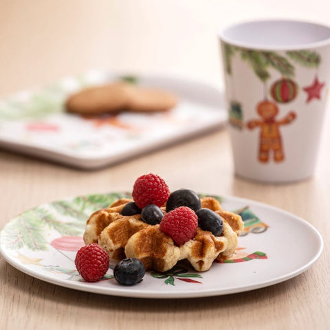 Hanging out for Christmas Plate Set Of 4