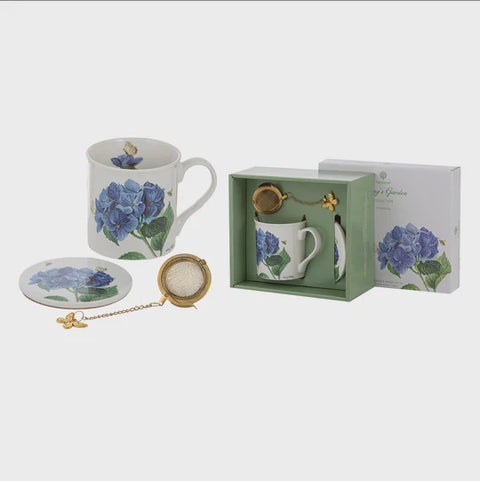 Jenny's Garden Blue Hydrangea Gift Set