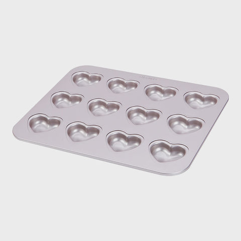 Heart Cake Mould - 12 Cup
