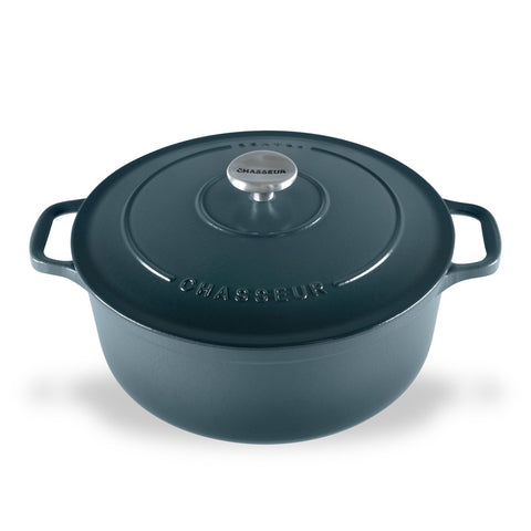Round French Oven - Liquorice Blue(3 Sizes)