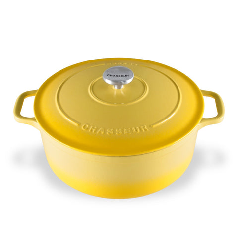 Round French Oven - Lemon Yellow