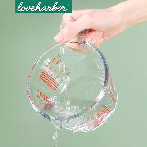 Loveharbor Glass Measuring Cup