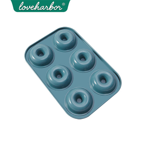 Loveharbor Green Earth Non-Stick Donut Pan