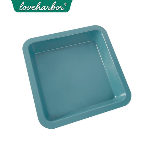 Loveharbor Green Earth Non-Stick Square Cake Pan