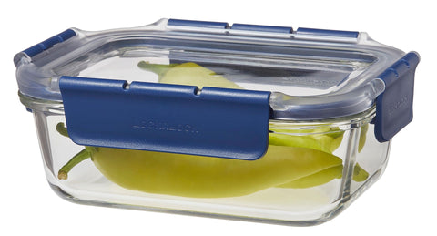 Top Class Glass with Tritan Lid Rectangular - 630ml