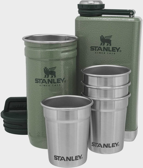 Shot + Flask Gift Green